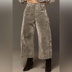 Pilcro Kenna Heritage Barrel Jeans in Velvet